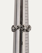 Plus Cross Wave Ring