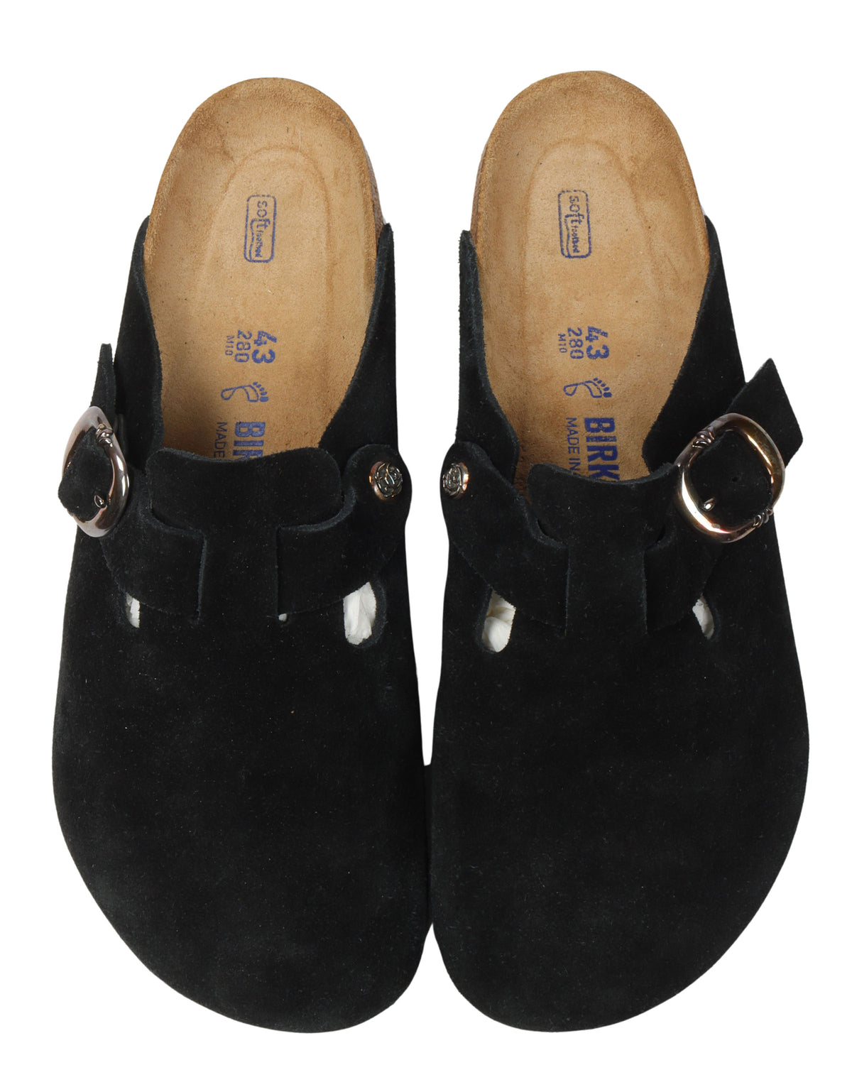 Birkenstock Boston Suede Mules
