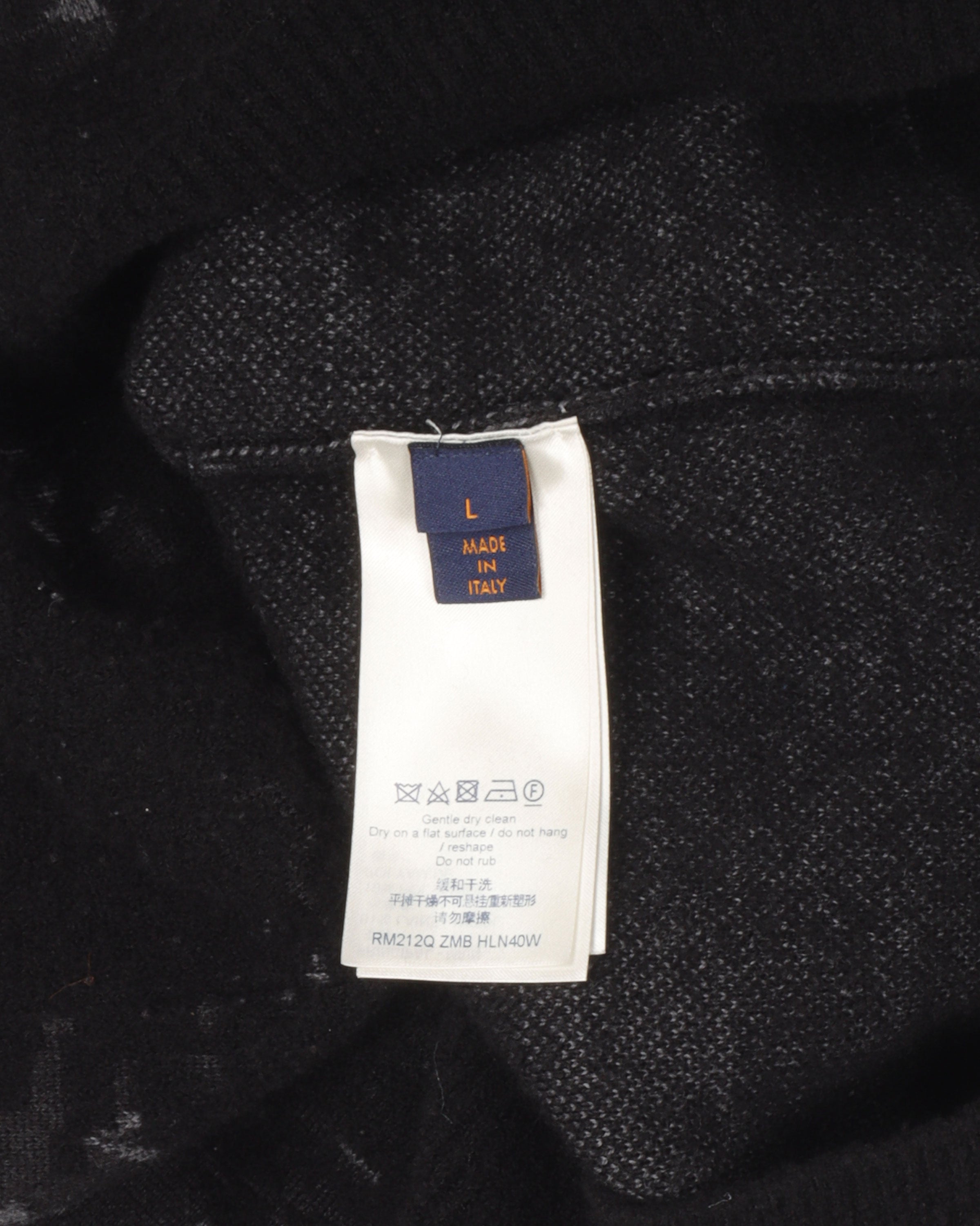 Louis Vuitton Monogram Jacquard Sweatshirt Grey For Women - Clothingta
