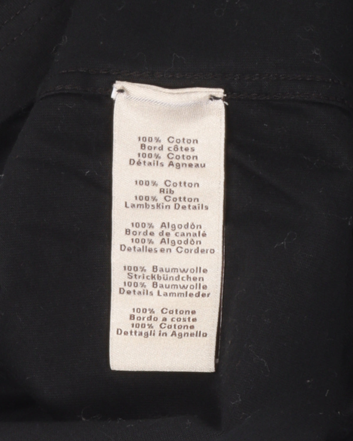 Leather Appliqued T-Shirt