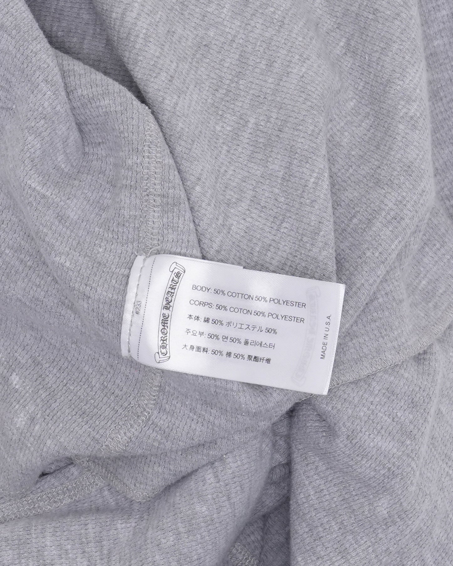 Horseshoe Logo Thermal Long Sleeve T-Shirt