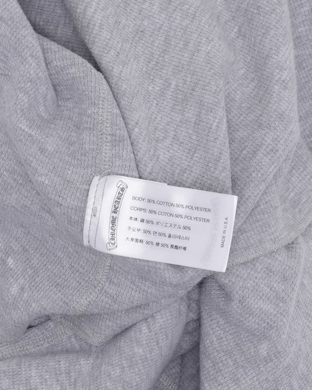 Horseshoe Logo Thermal Long Sleeve T-Shirt