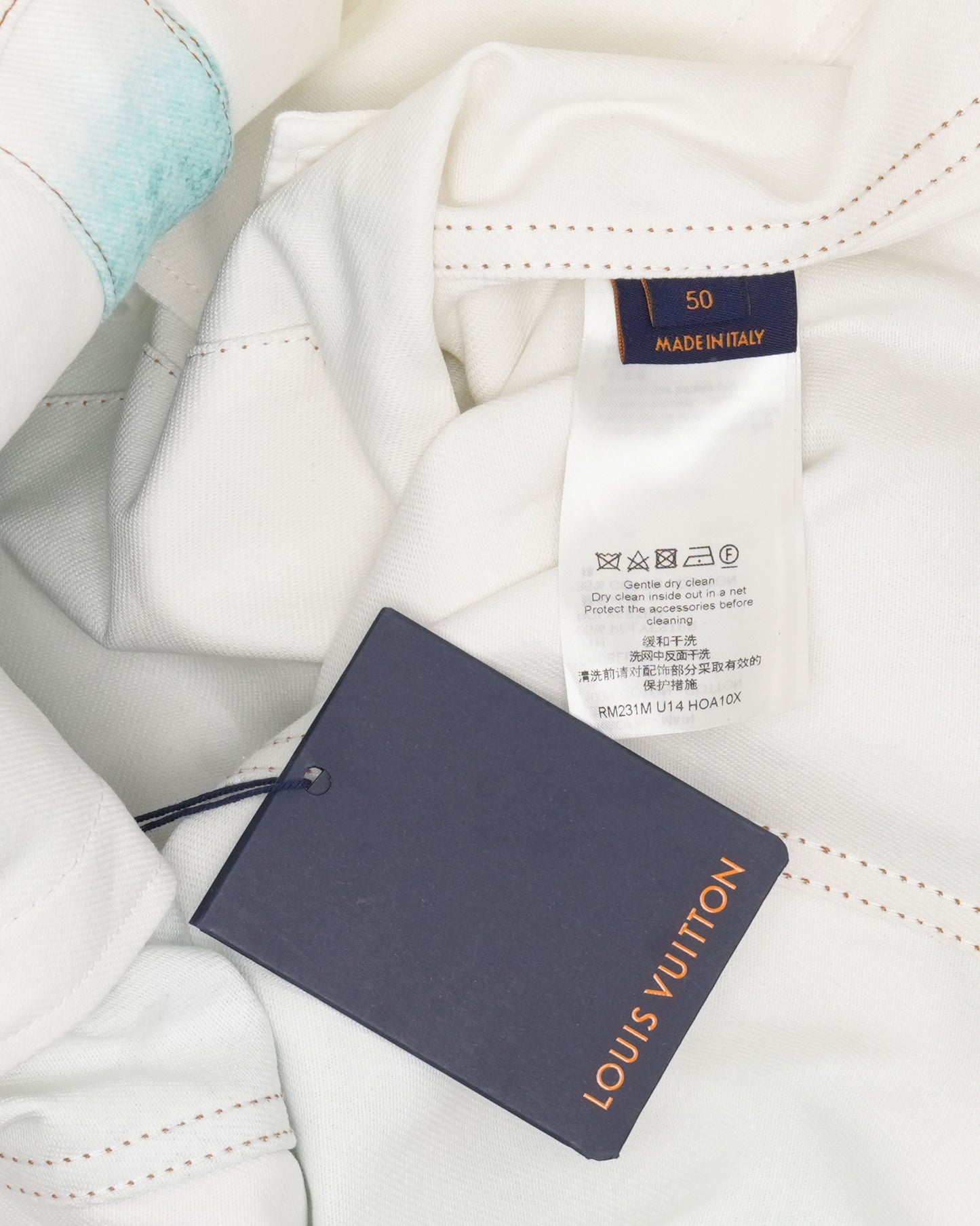 Starry Sky Ink Splash Denim Jacket