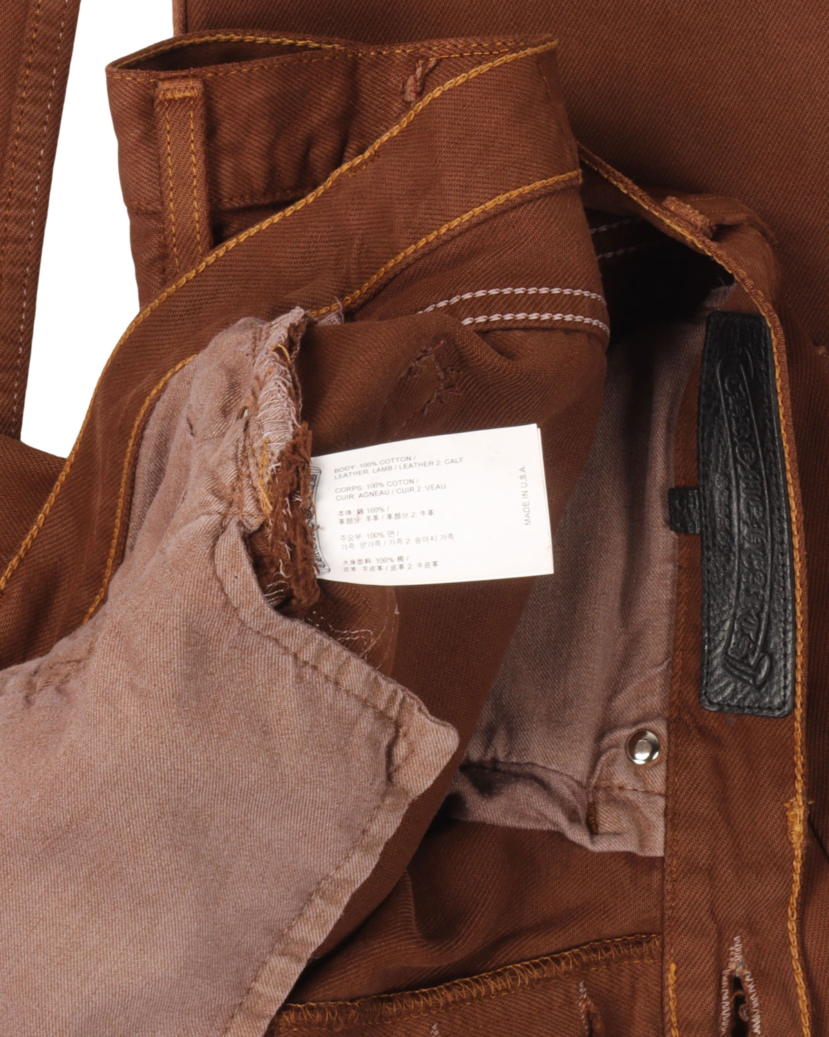 NYFW Exclusive Levi's Cross Patch Jeans