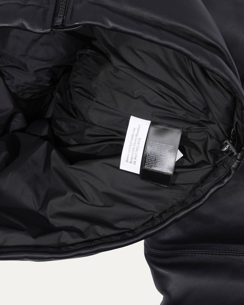 The North Face Leather Nuptse Jacket