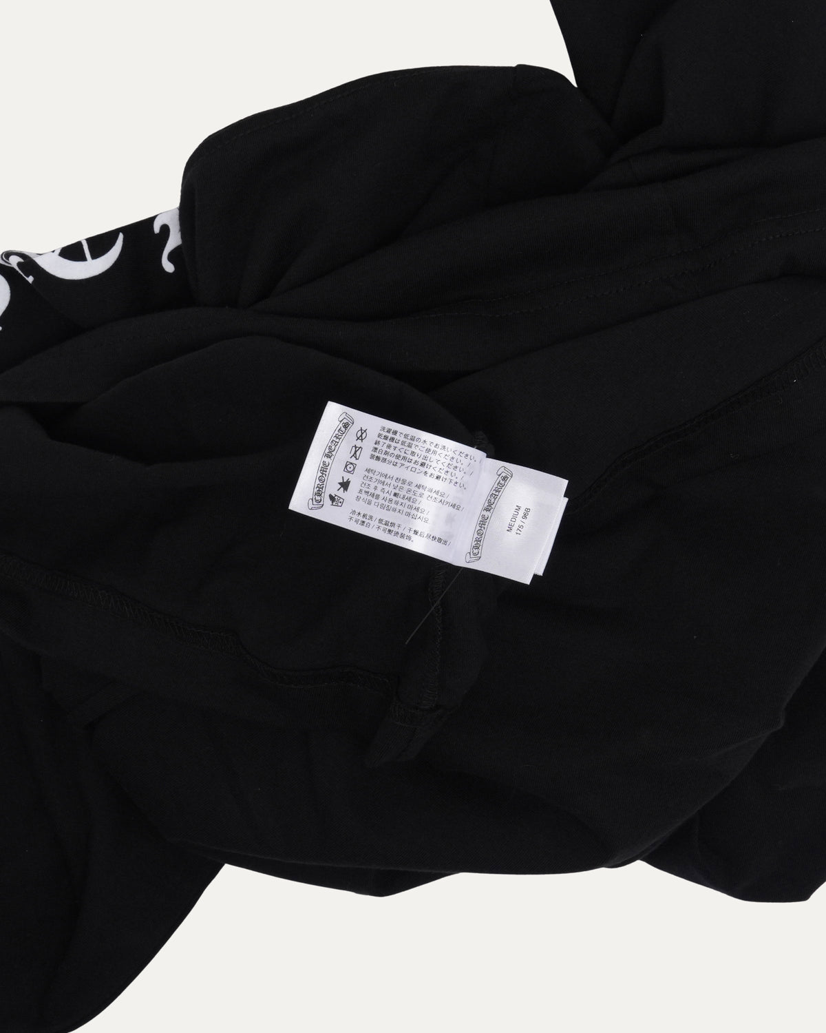 Scroll Logo Spellout Long Sleeve Pocket T-Shirt