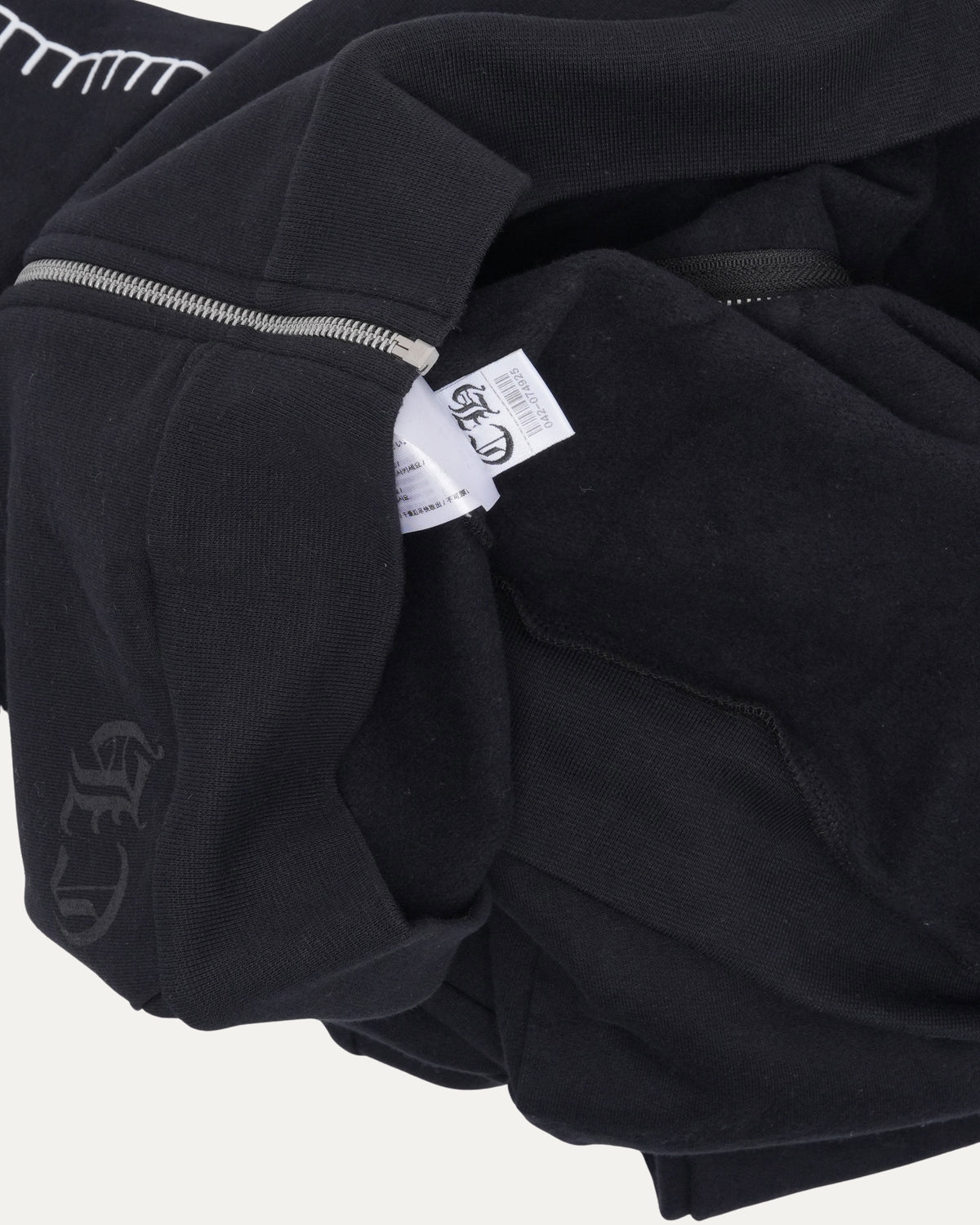 Deadly Doll Vine Dagger Zip Up Hoodie