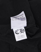 Children's Deadly Doll Horseshoe Logo Long Sleeve Pocket T-Shirt