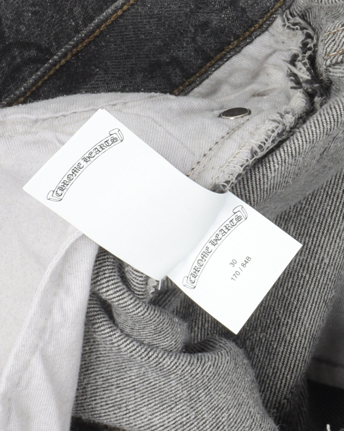 Online Exclusive Cross Patch Stencil Jeans