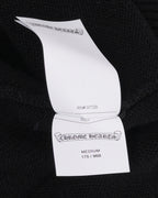 Cross Patch Cashmere Hooded Sweater