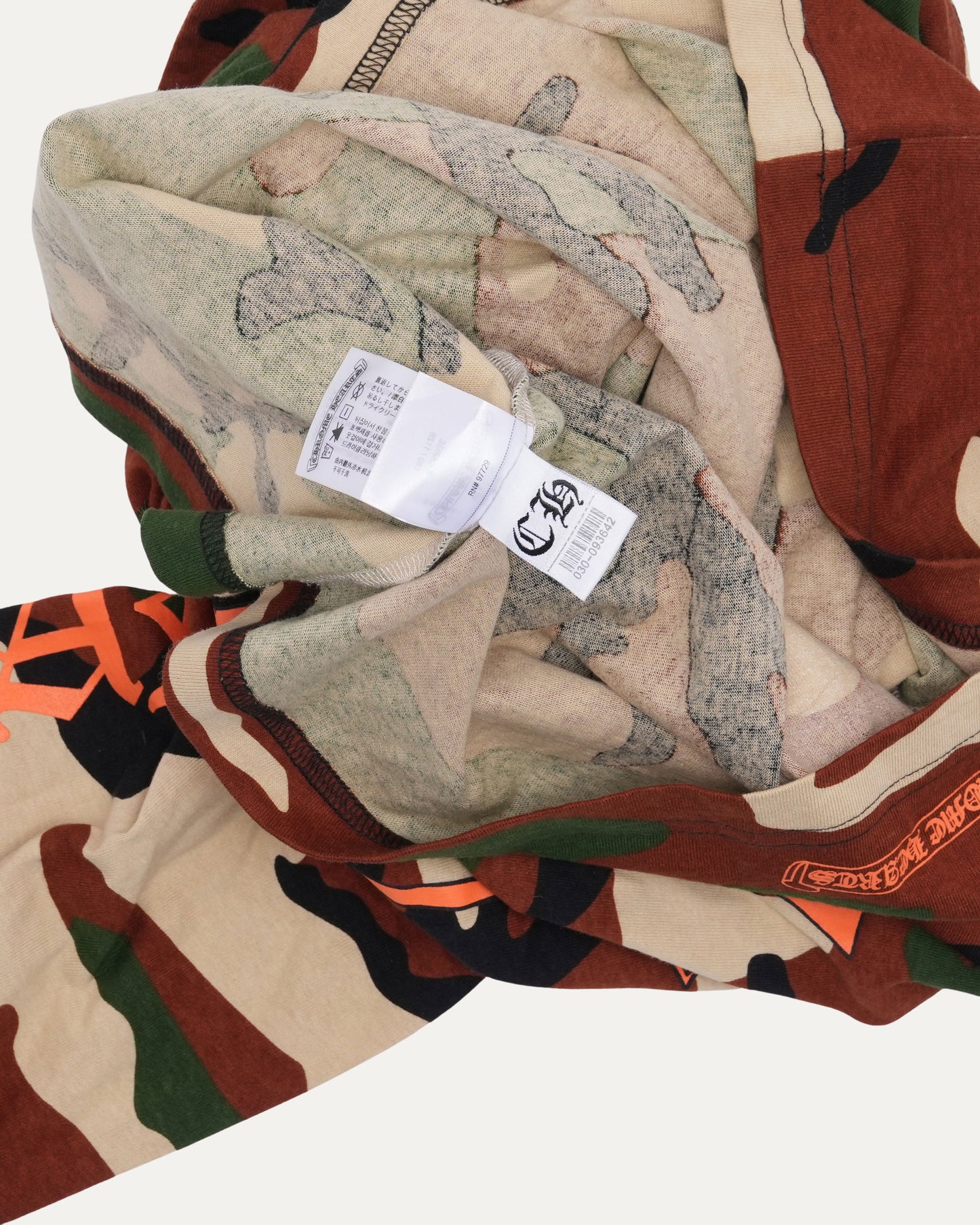 Camouflage Matty Boy Caution Long Sleeve T-Shirt