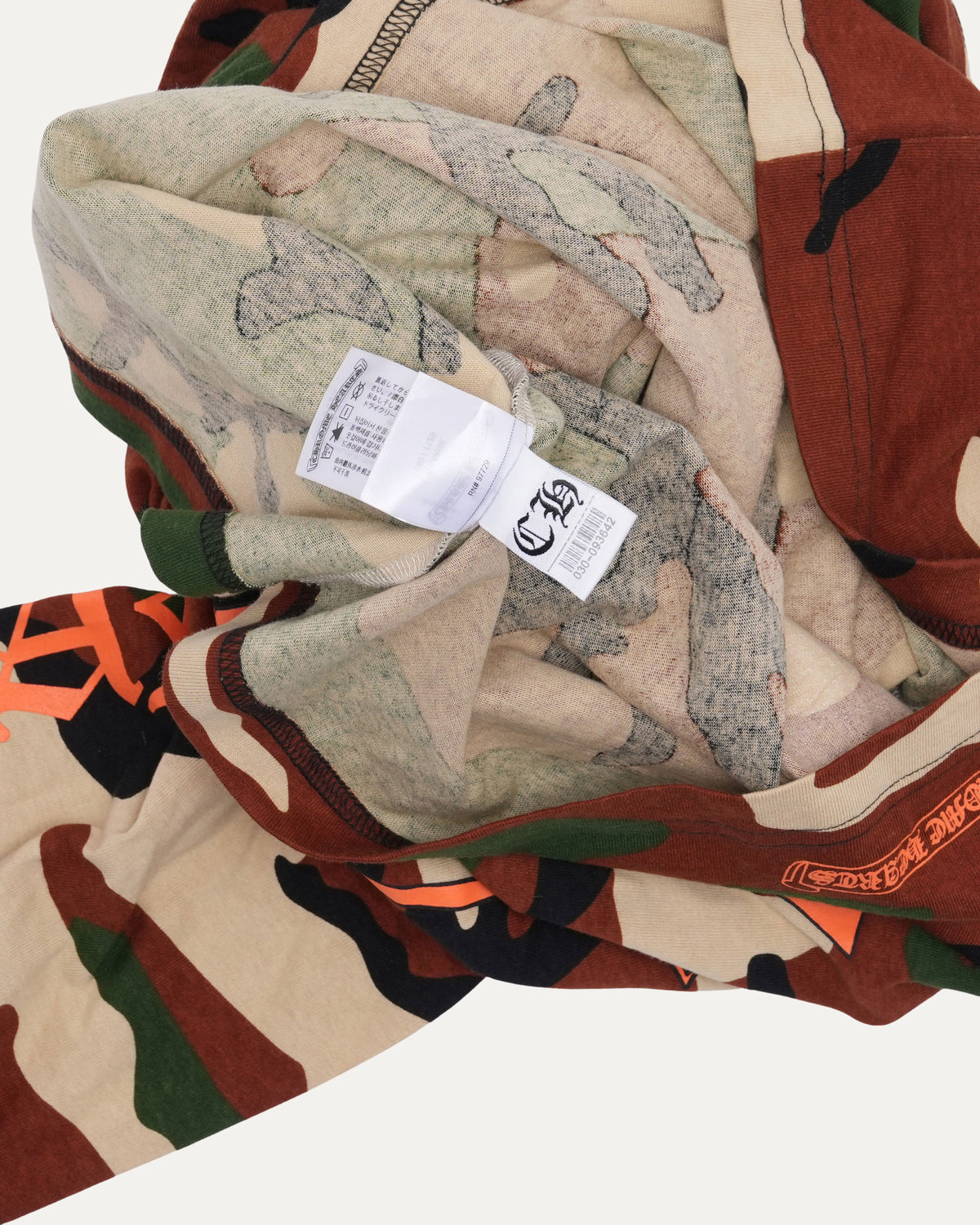 Camouflage Matty Boy Caution Long Sleeve T-Shirt