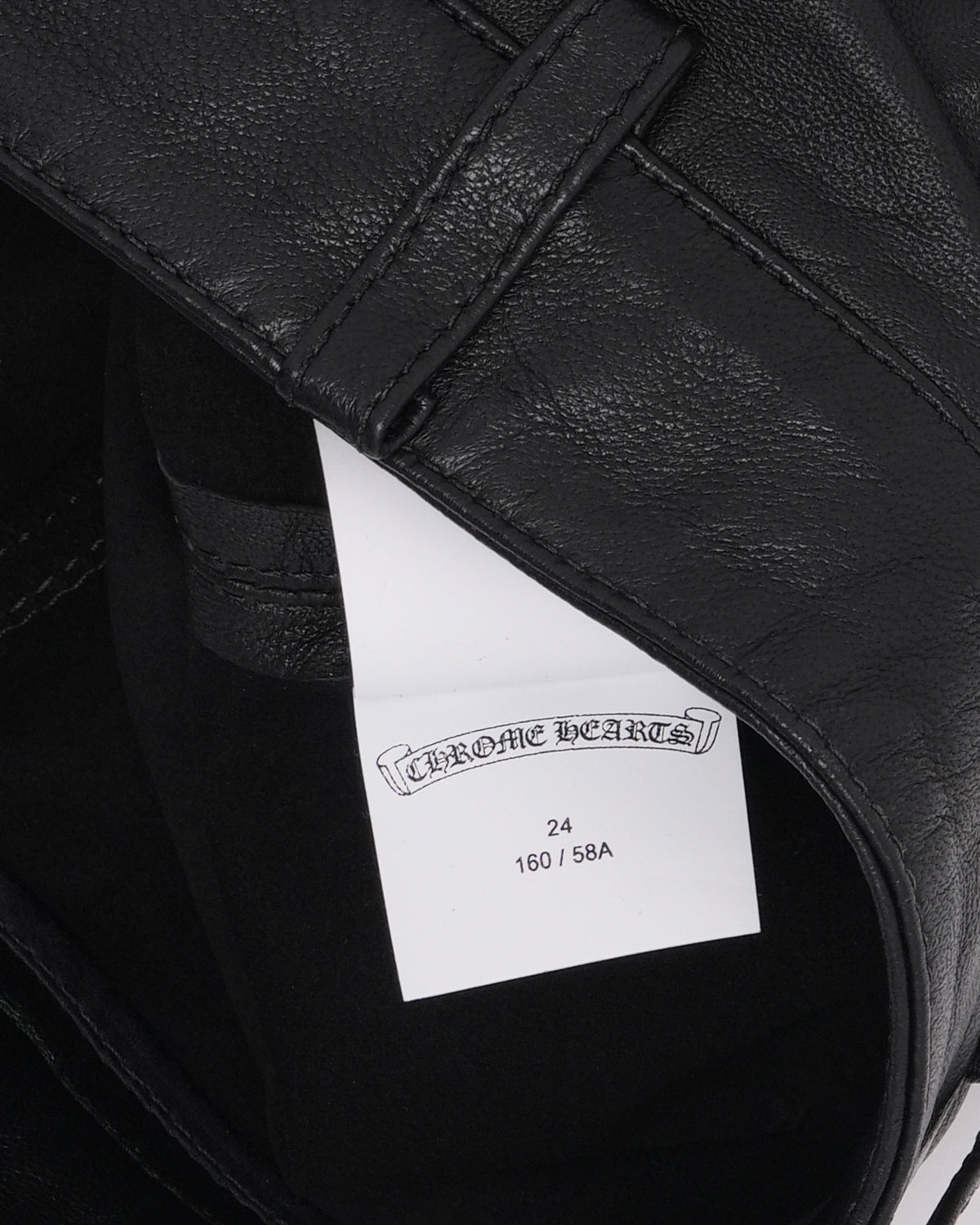 Leather Cargo Skirt