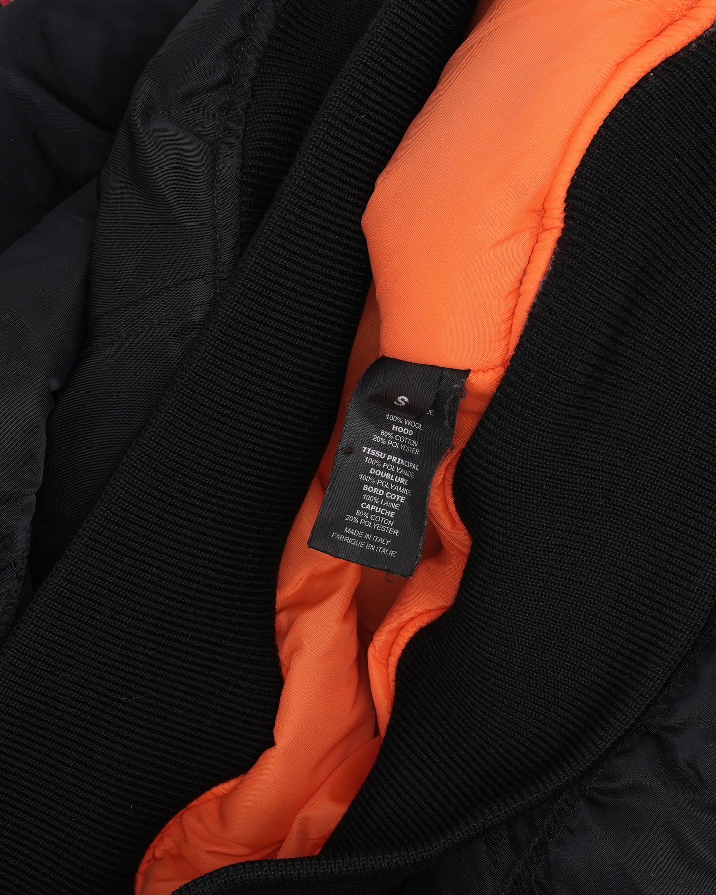 FW17 Total Fucking Darkness Cropped Bomber Jacket