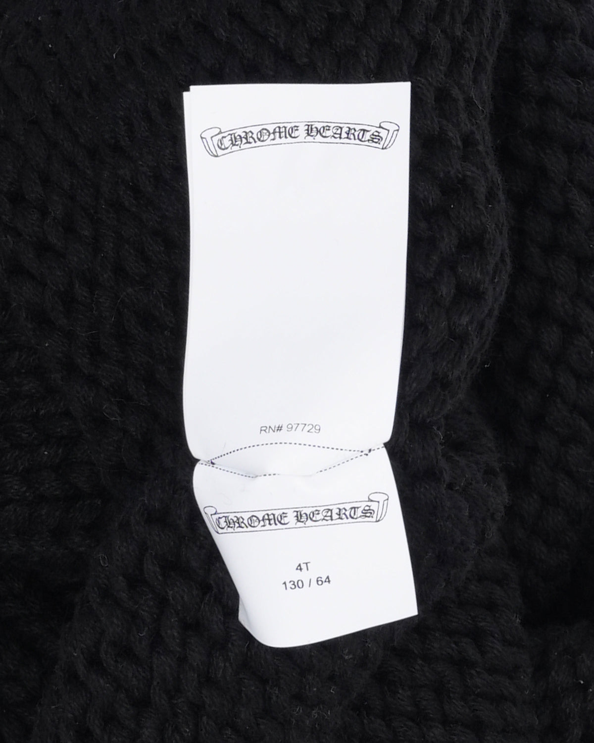 Children's Cross Patch Roll Neck Sweater