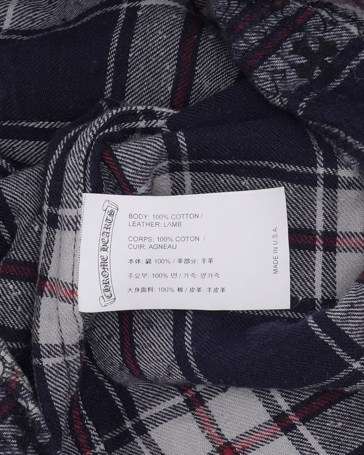 Cross Patch Loose Ends Flannel Shirt