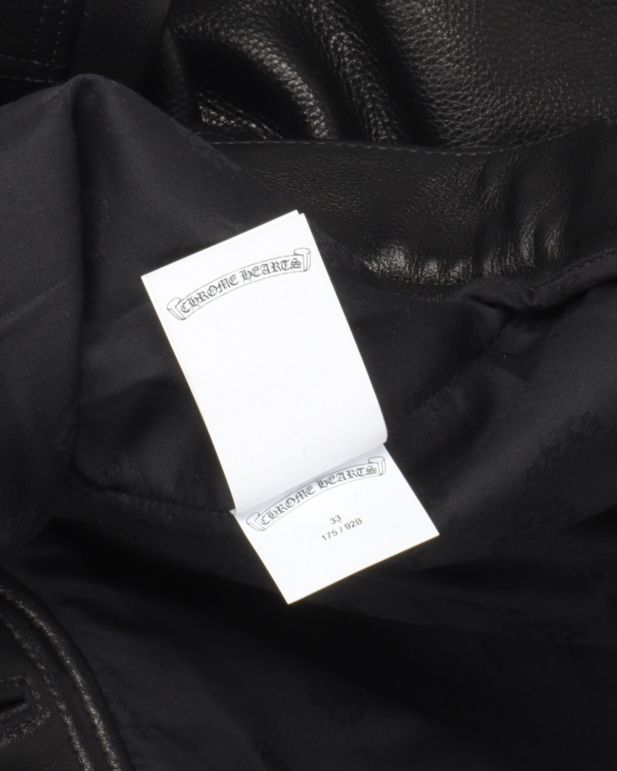 Goat Leather Fleur Knee Carpenter Pants