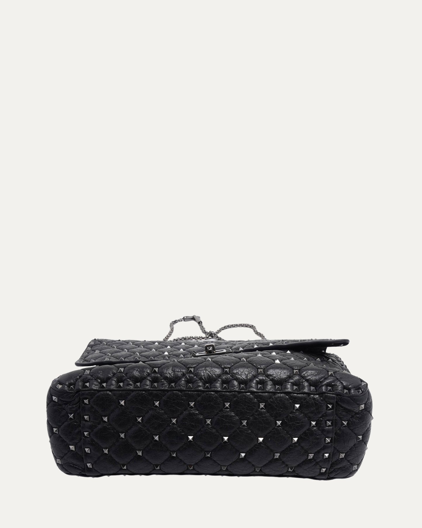 Quilted Rocketed Flap Bag