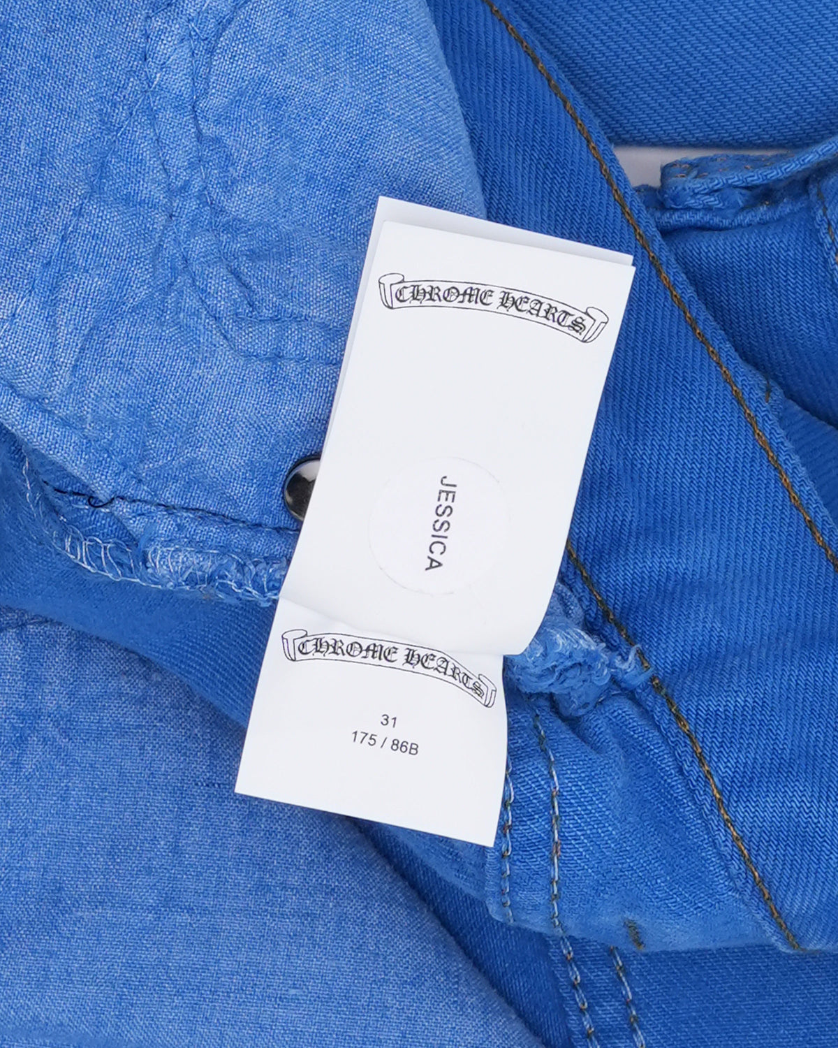 London Exclusive Cross Patch Levi's Jeans