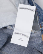 Levis 501 Cross Patch Jeans