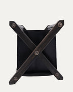Leather Cross Patch Magazine Holder