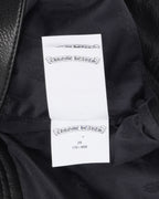 Fleur Knee Leather Carpenter Pants