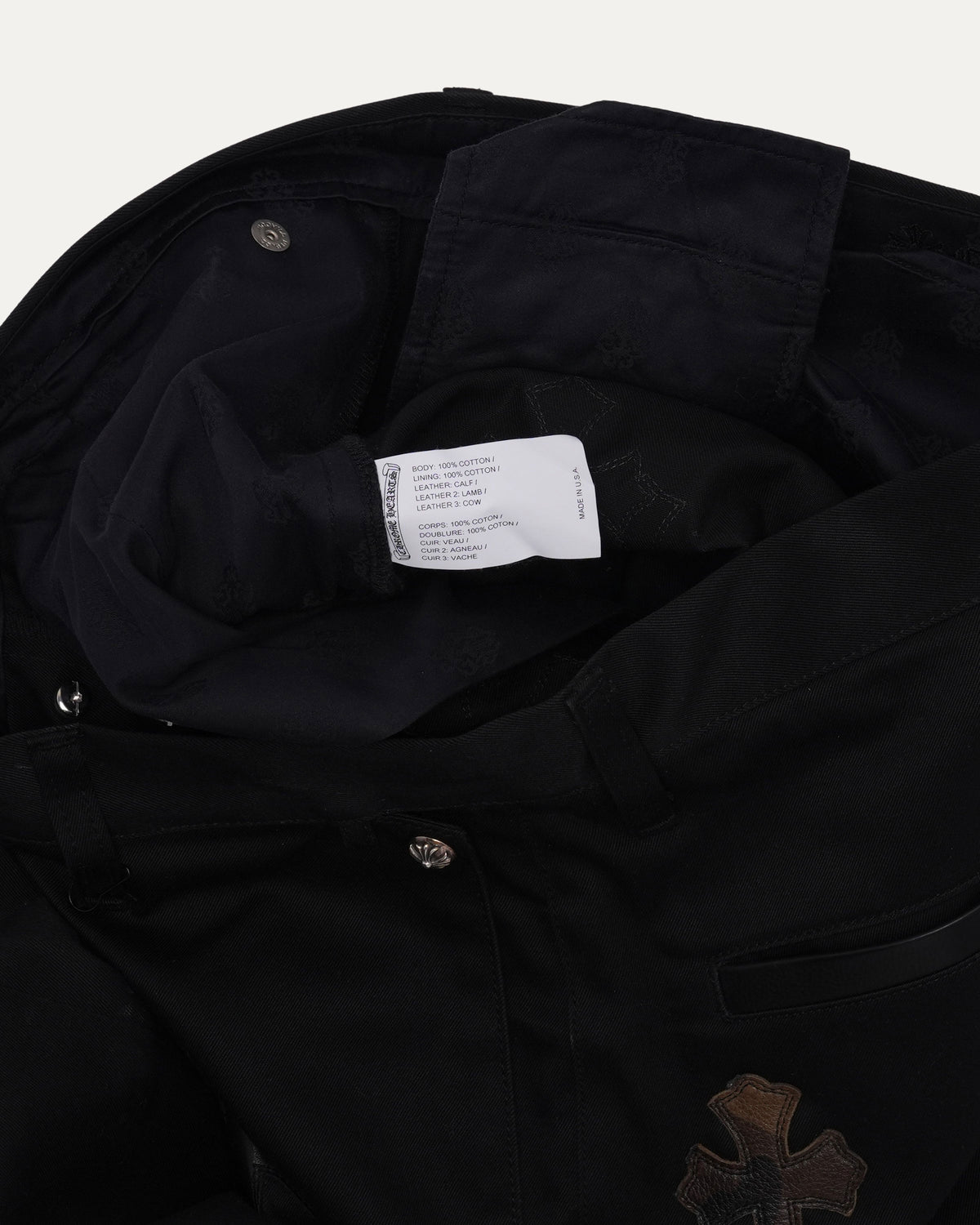 Cross Patch Chino Pants
