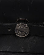 Black Vache Hunter and Toile Herbag Zip Cabine 50 Palladium Hardware
