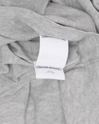 Silk Blend Cross Patch Long Sleeve Raglan T-Shirt
