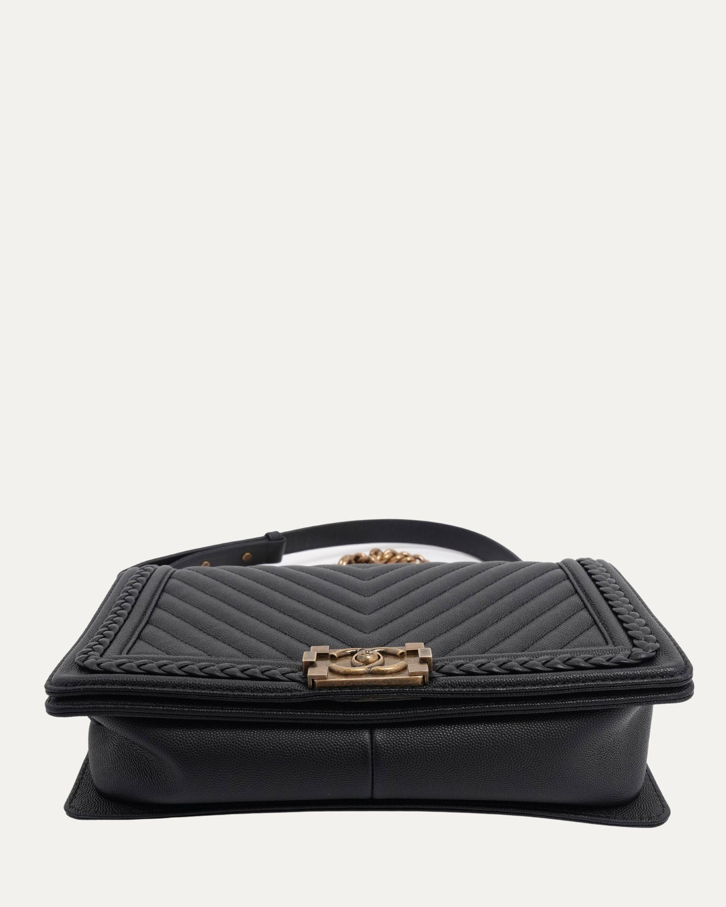 Quilted Leather Boy Bag