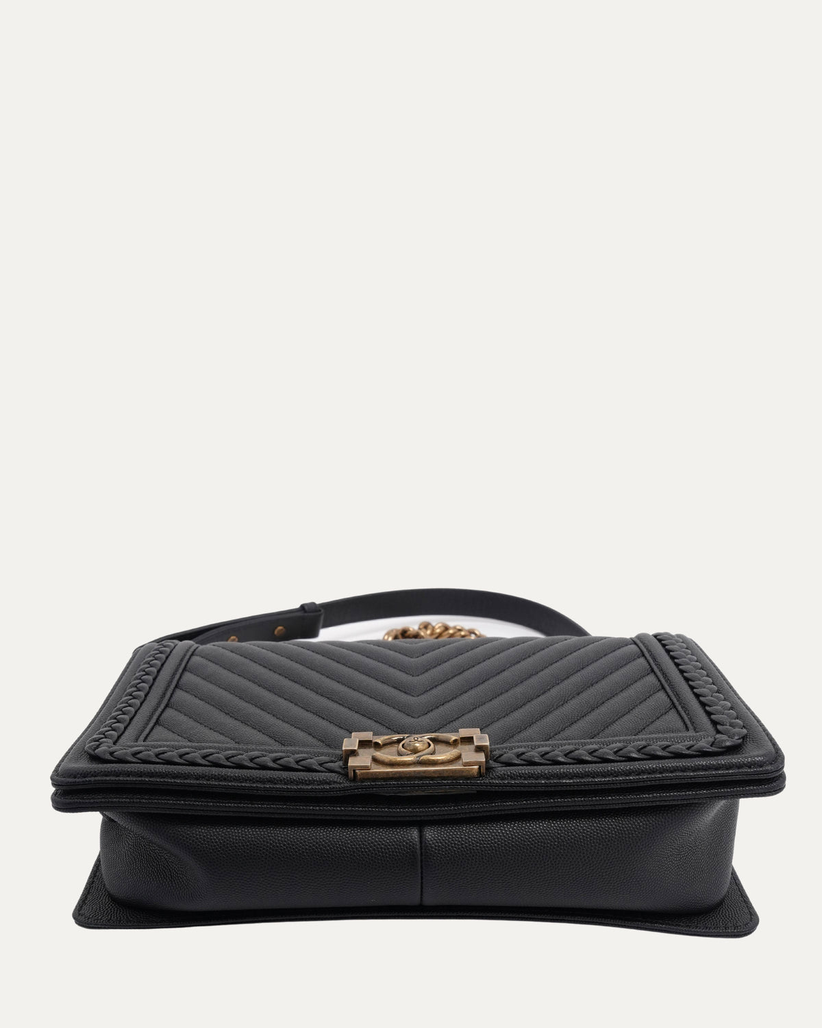 Quilted Leather Boy Bag