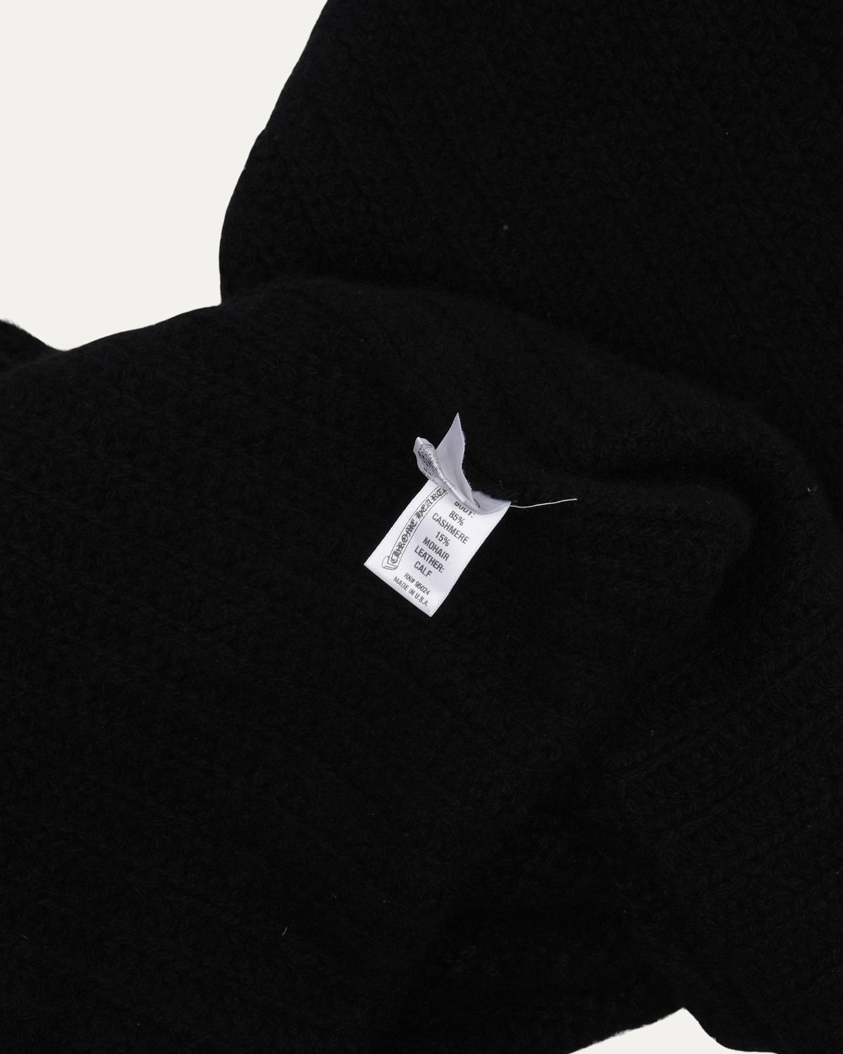 Plus Cross Patch Cashmere Cardigan Sweater