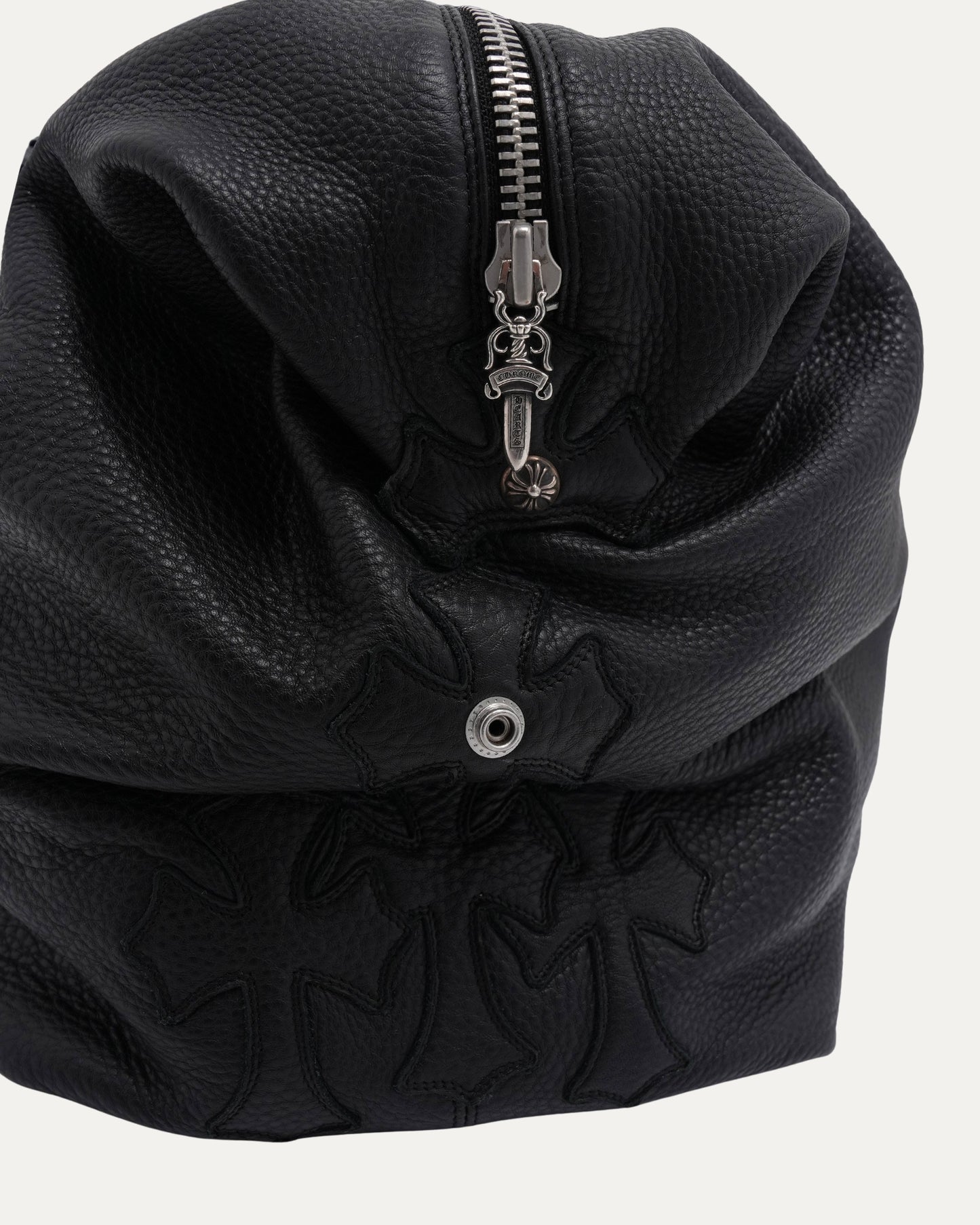 Cross Patch Gilles Leather Tote Bag