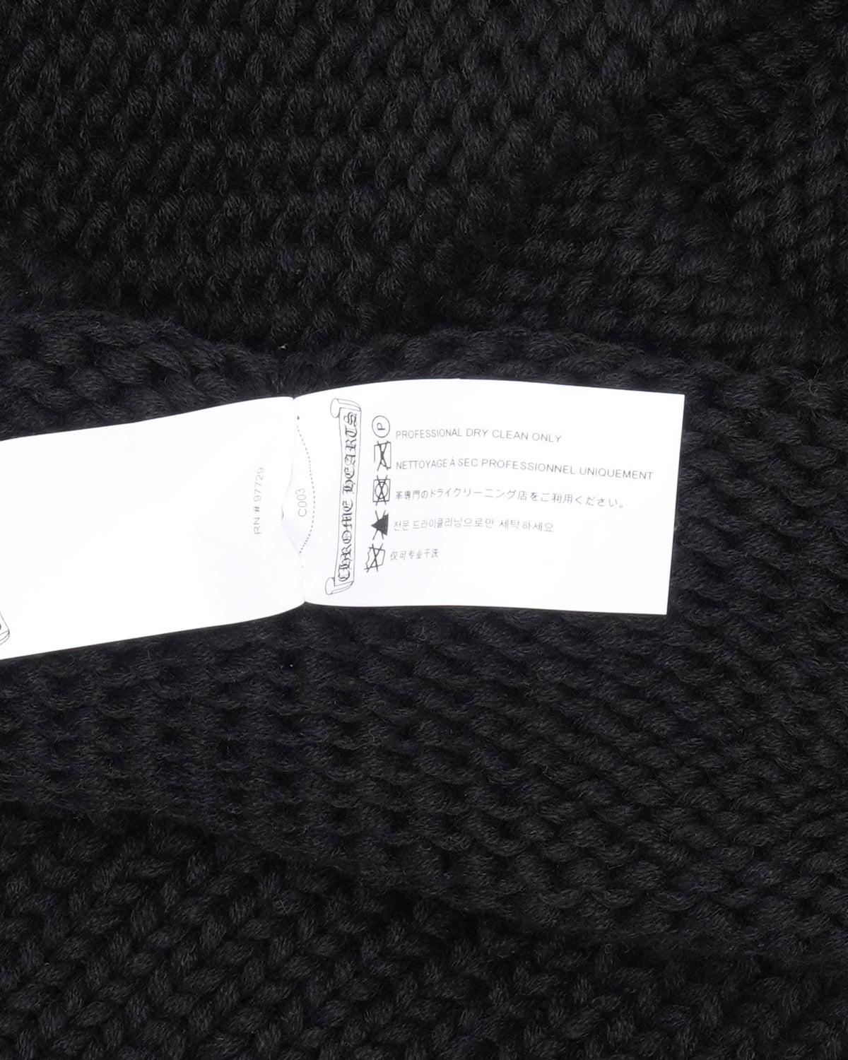 Cashmere Cross Patch Rollneck Sweater