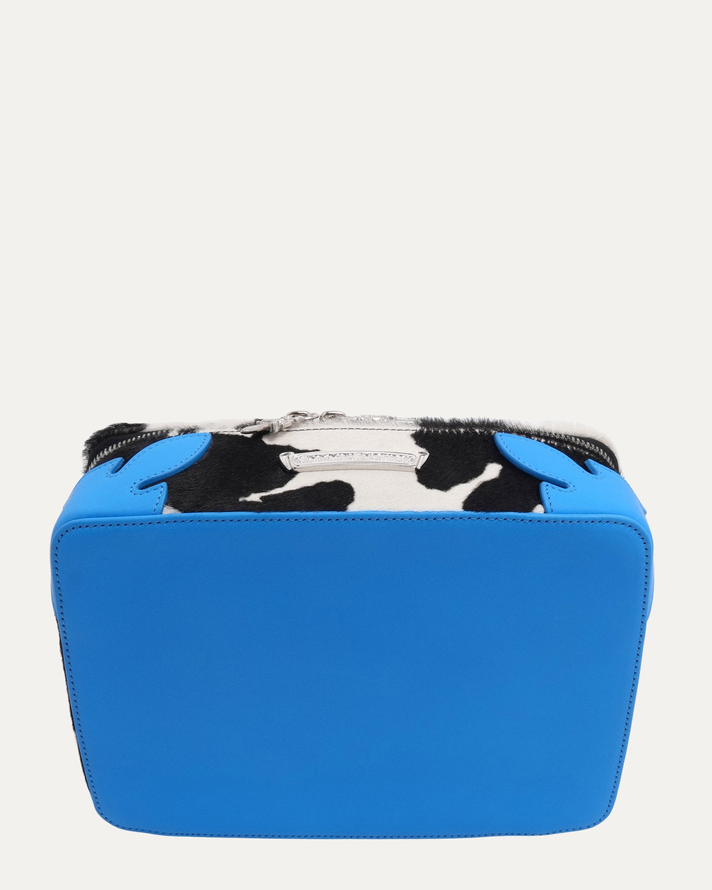 Leather & Pony Hair Jewelry Case