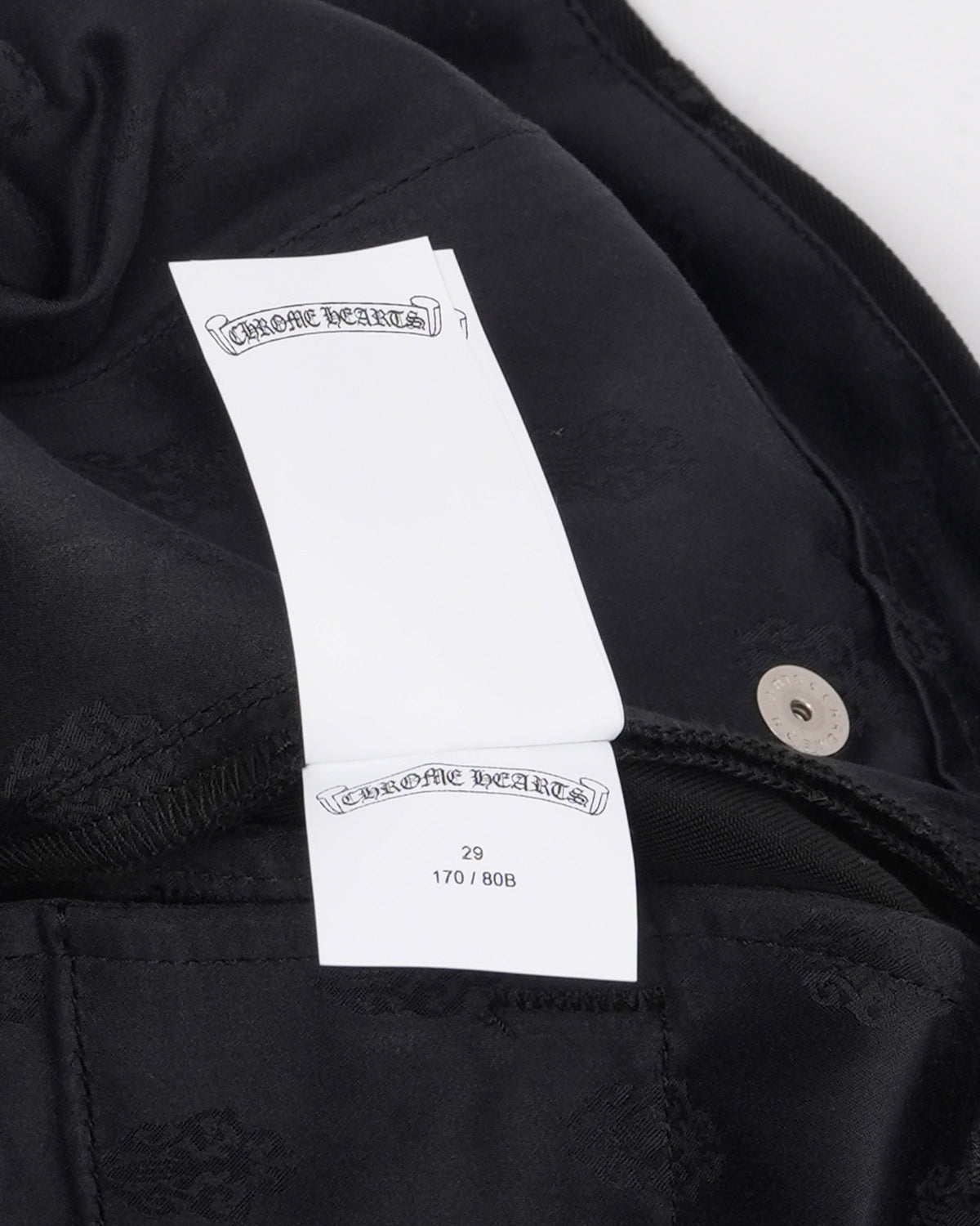 Cross Patch Flared Chino Pants