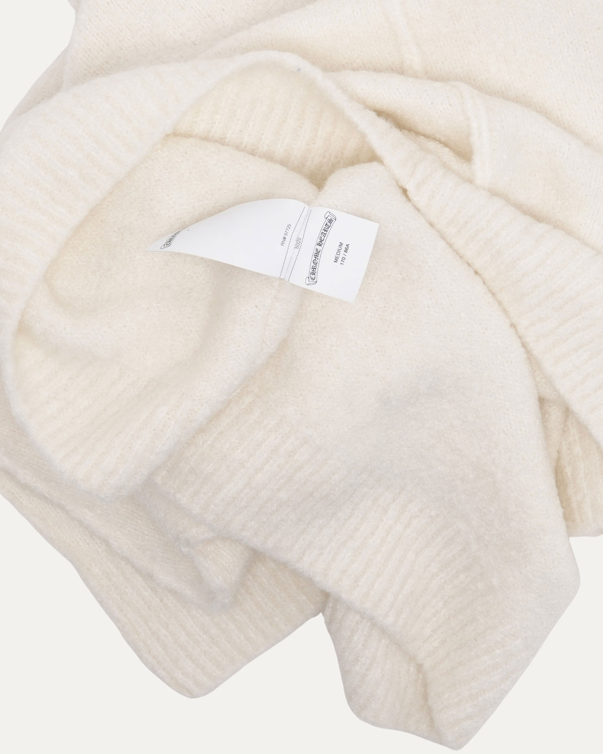 Silk Cashmere Blend Cross Patch Sweater