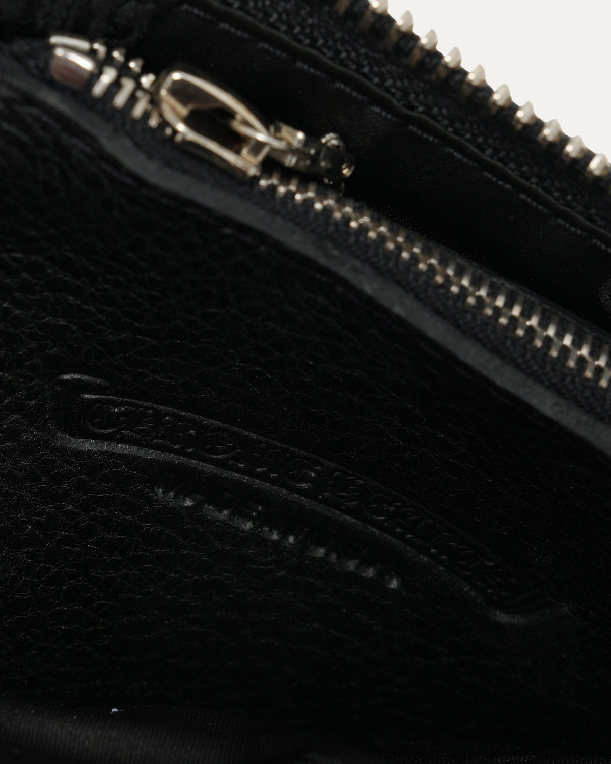 Cross Patch Zip Wallet