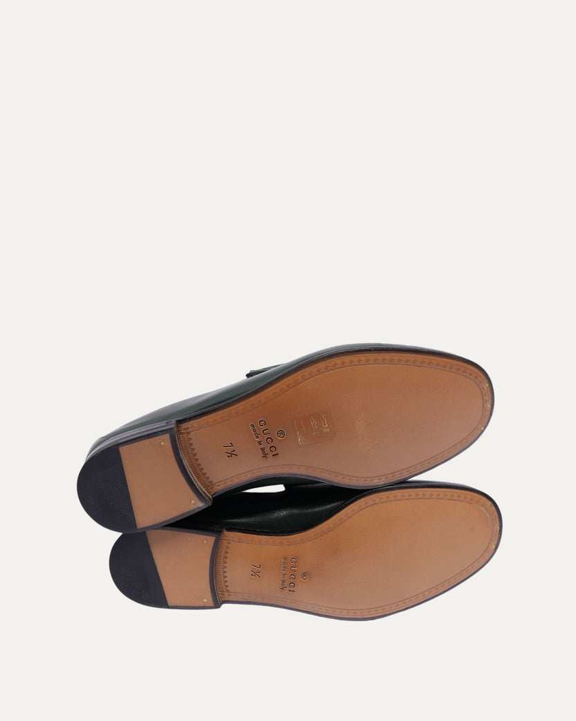 Number Appliqué Horsebit Loafers