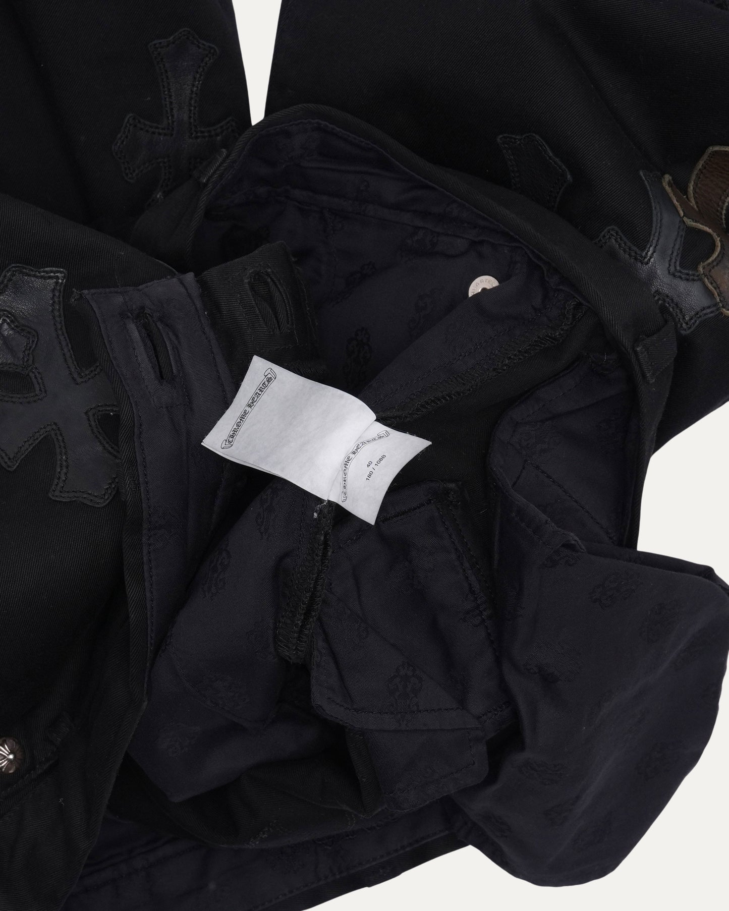 Cross Patch Chino Pants