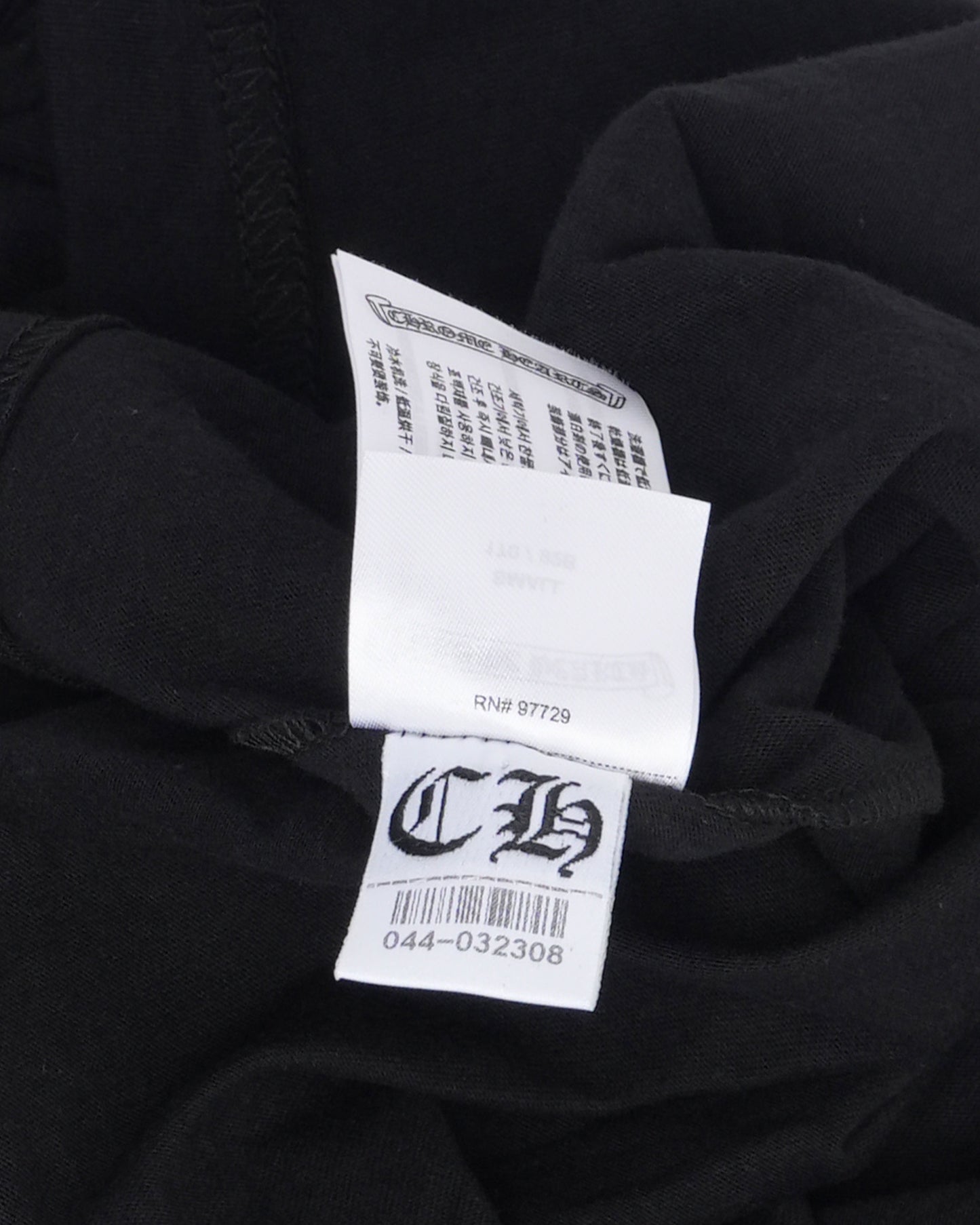 Neck Logo Long Sleeve Pocket T-Shirt