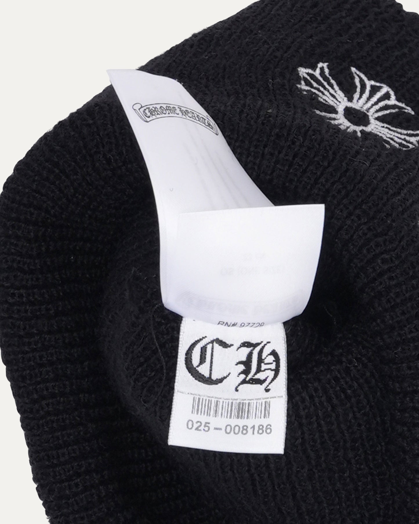 Embroidered Horseshoe Logo Plus Cross Beanie