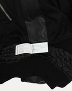 Cross Patch Cashmere Varsity Jacket