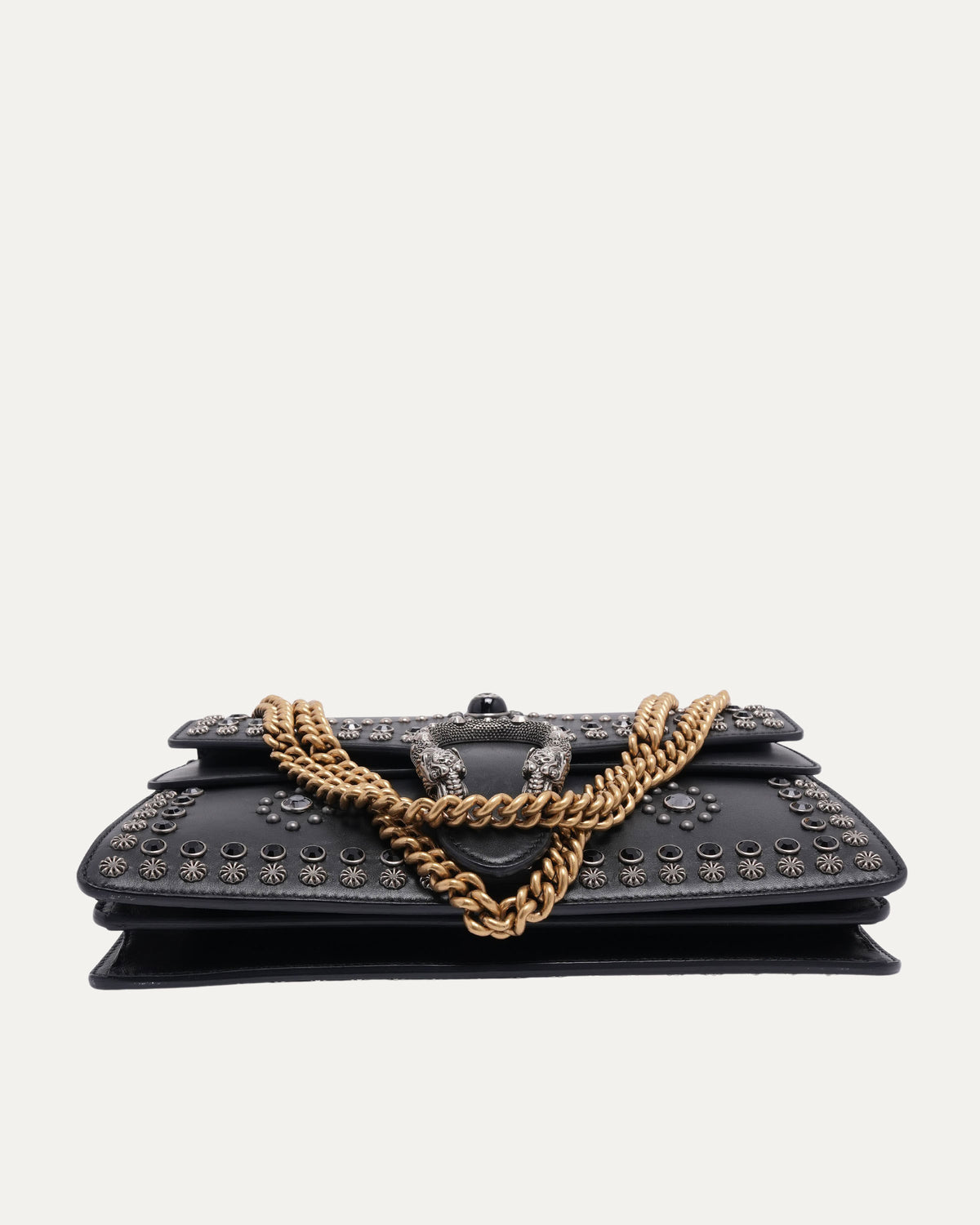 Studded Leather Dionysus Chain Shoulder Bag