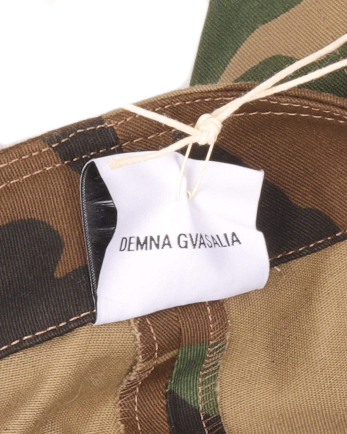 FW19 Camouflage Sticker Cargo Pants