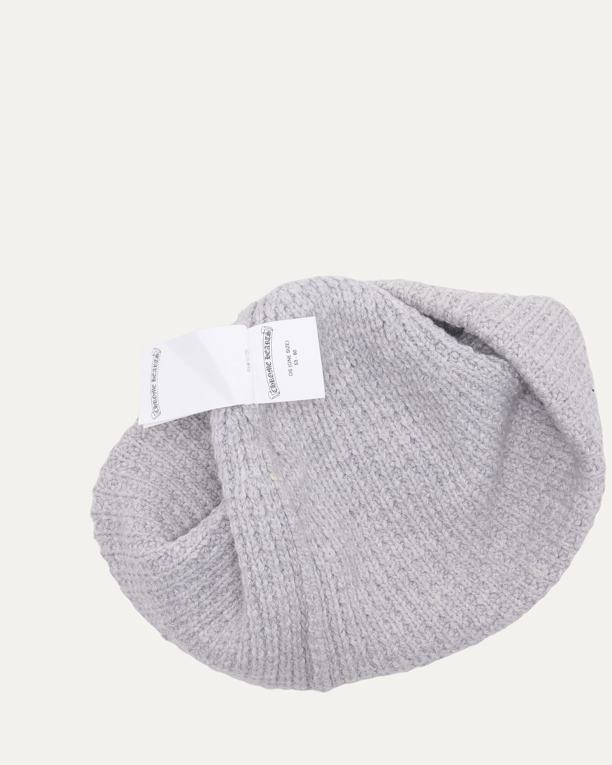 Cashmere-Blend Waffle Knit Beanie