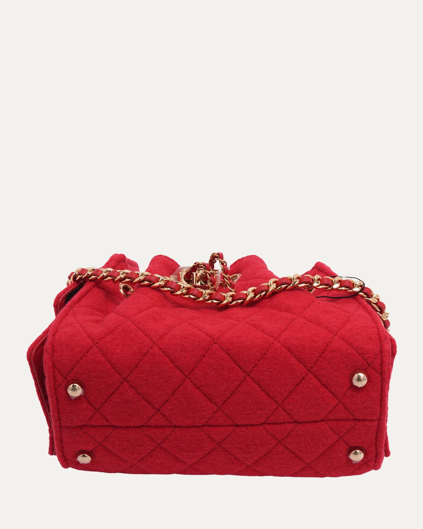 Felt Quilted Mini 25 Hobo Bag