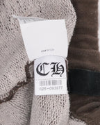 Embroidered Vertical Logo Sweat Shorts
