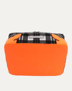 Plaid Pony Hair Jewelry Case