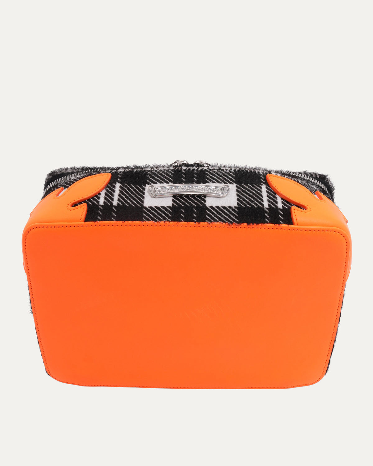Plaid Pony Hair Jewelry Case